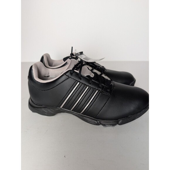 Adidas Golflite Ride Shoes Golf Cleats Womens Size 6.5 D Black Traxion Sole - Picture 3 of 12